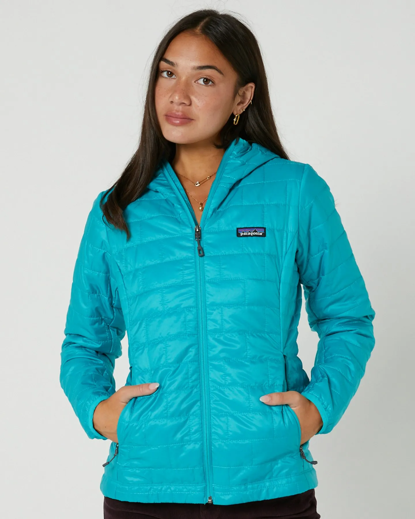 Patagonia Womens Nano Puff Hoody - Subtidal Blue | SurfStitch