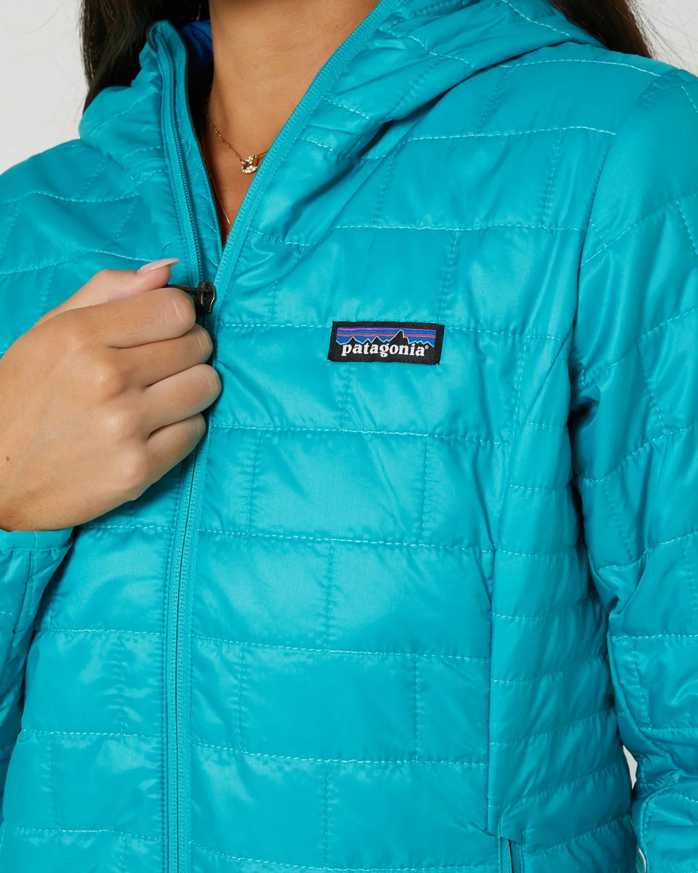 Patagonia Womens Nano Puff Hoody - Subtidal Blue | SurfStitch