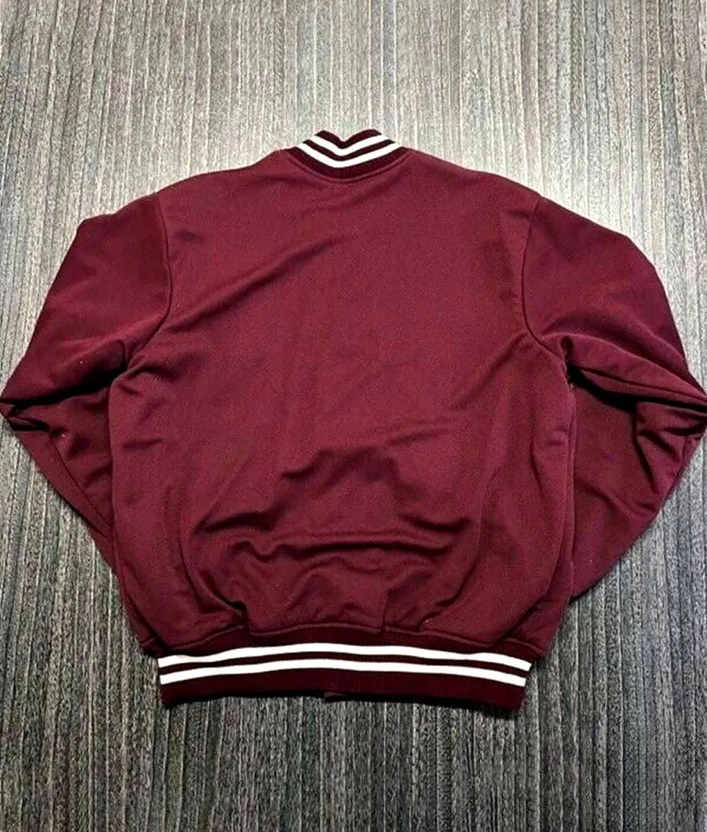 Philadelphia Phillies Maroon Wool Varsity Jacket