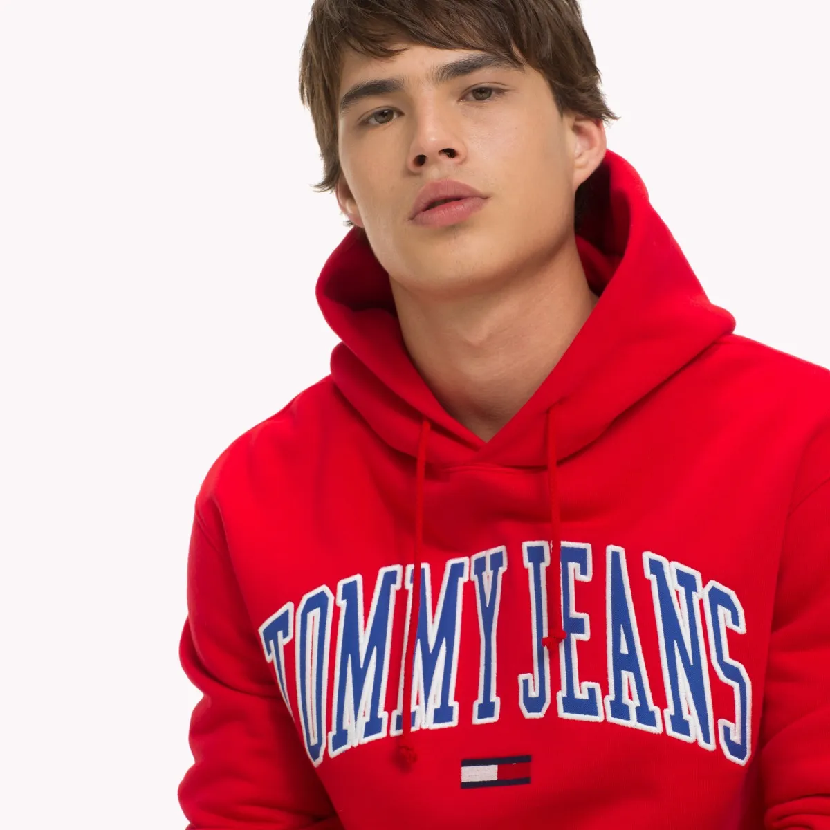 Red Tommy Classics Logo Hoody | Sweatshirts & Hoodies | Tommy Hilfiger