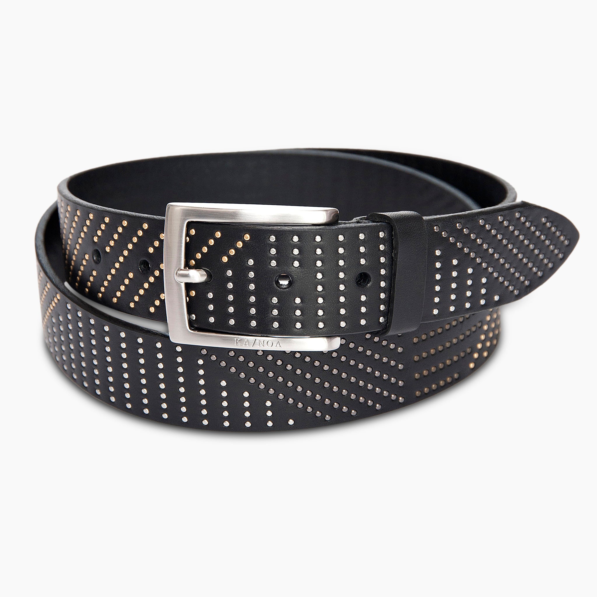 Ricco Vintage Leather Belt (black)