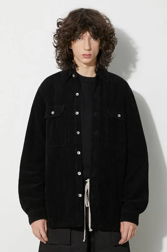 Rick Owens corduroy jacket black color