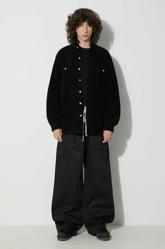 Rick Owens corduroy jacket black color