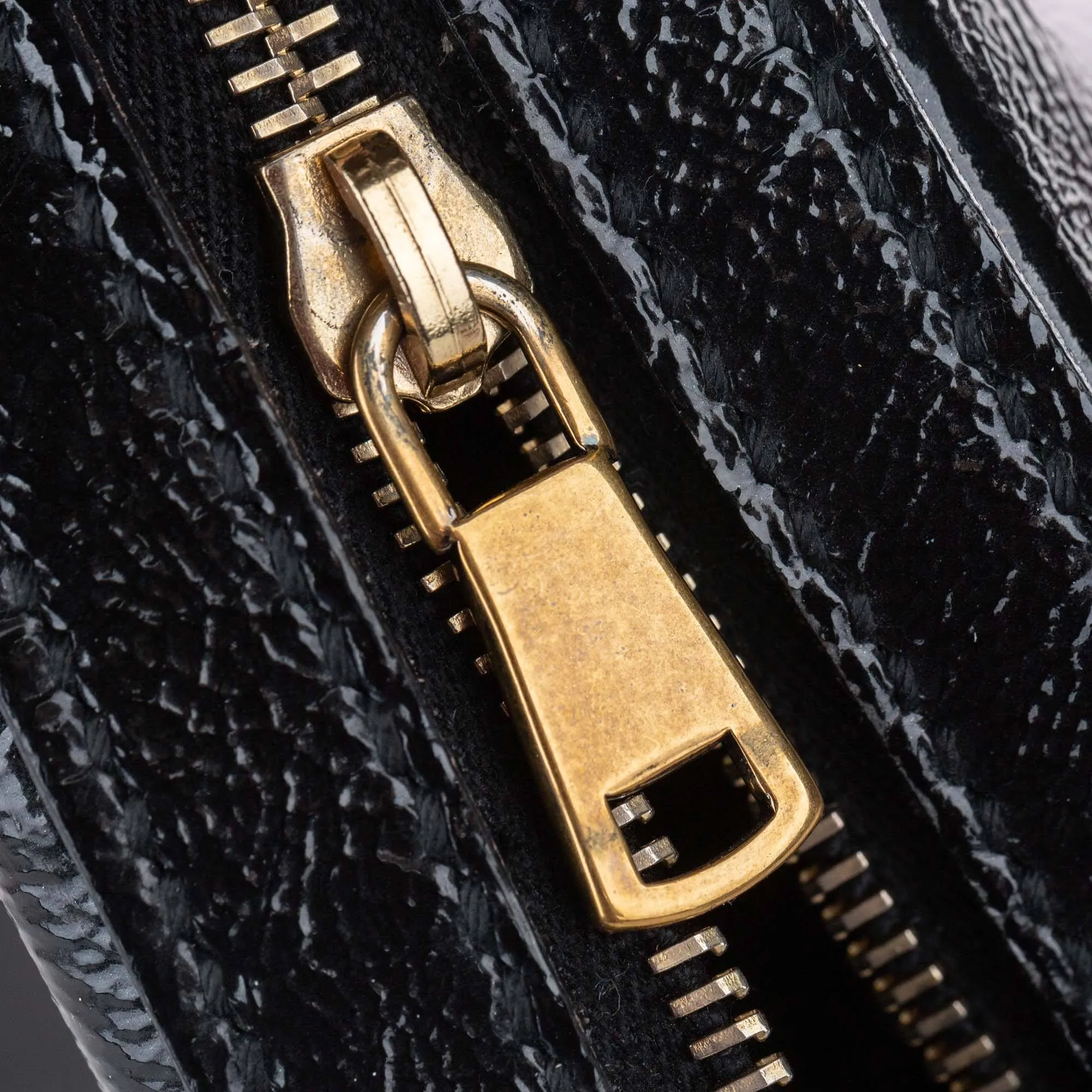 Saint Laurent Black Muse Patent Leather Handbag