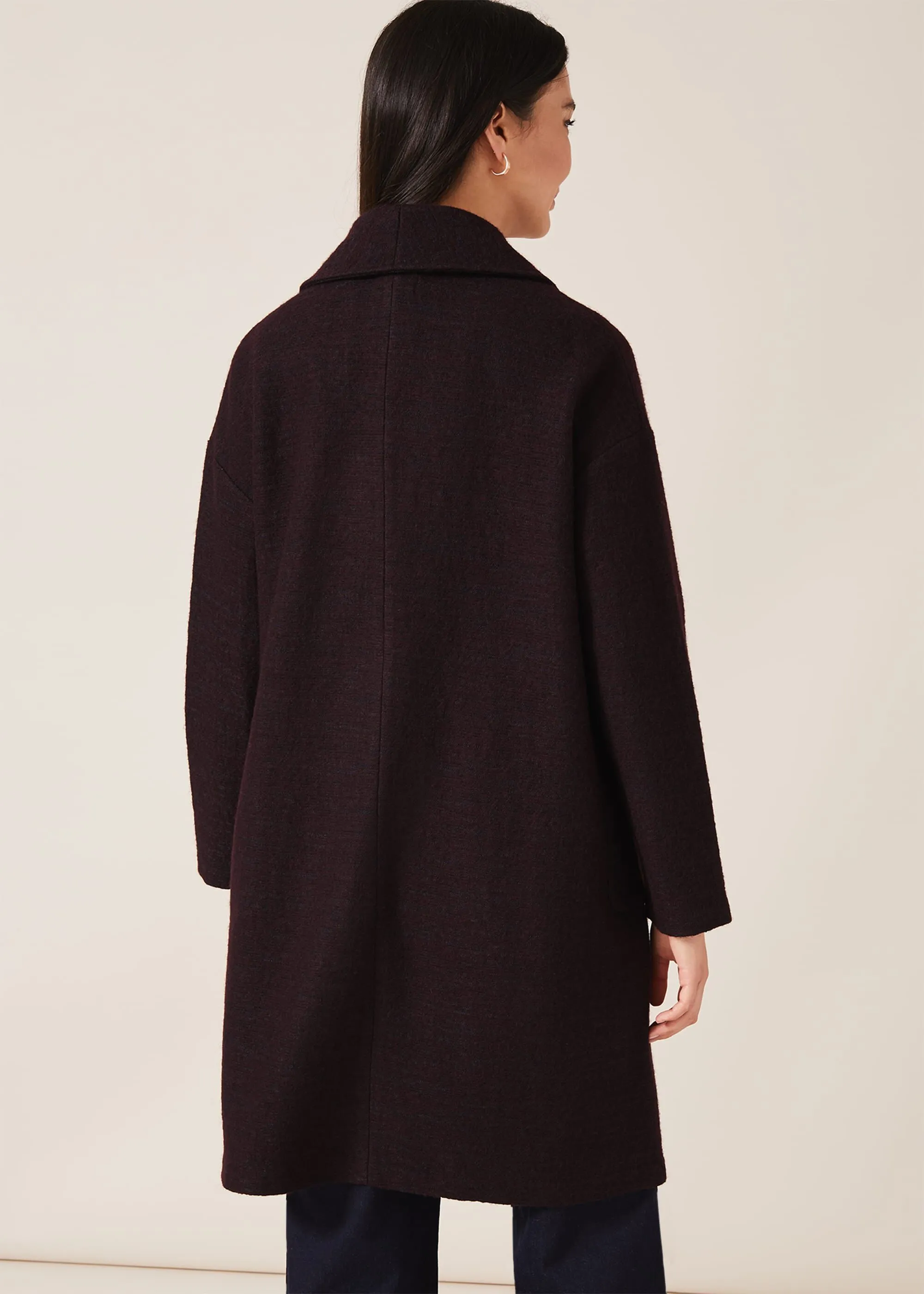 Sally Shawl Collar Knit Coat