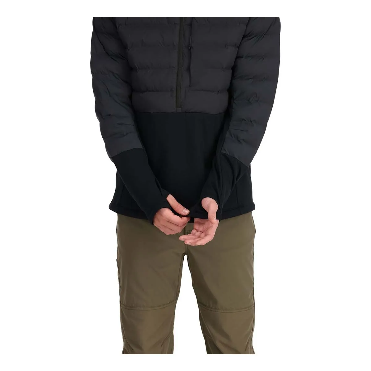 Simms ExStream Pull Over Hoody - Black