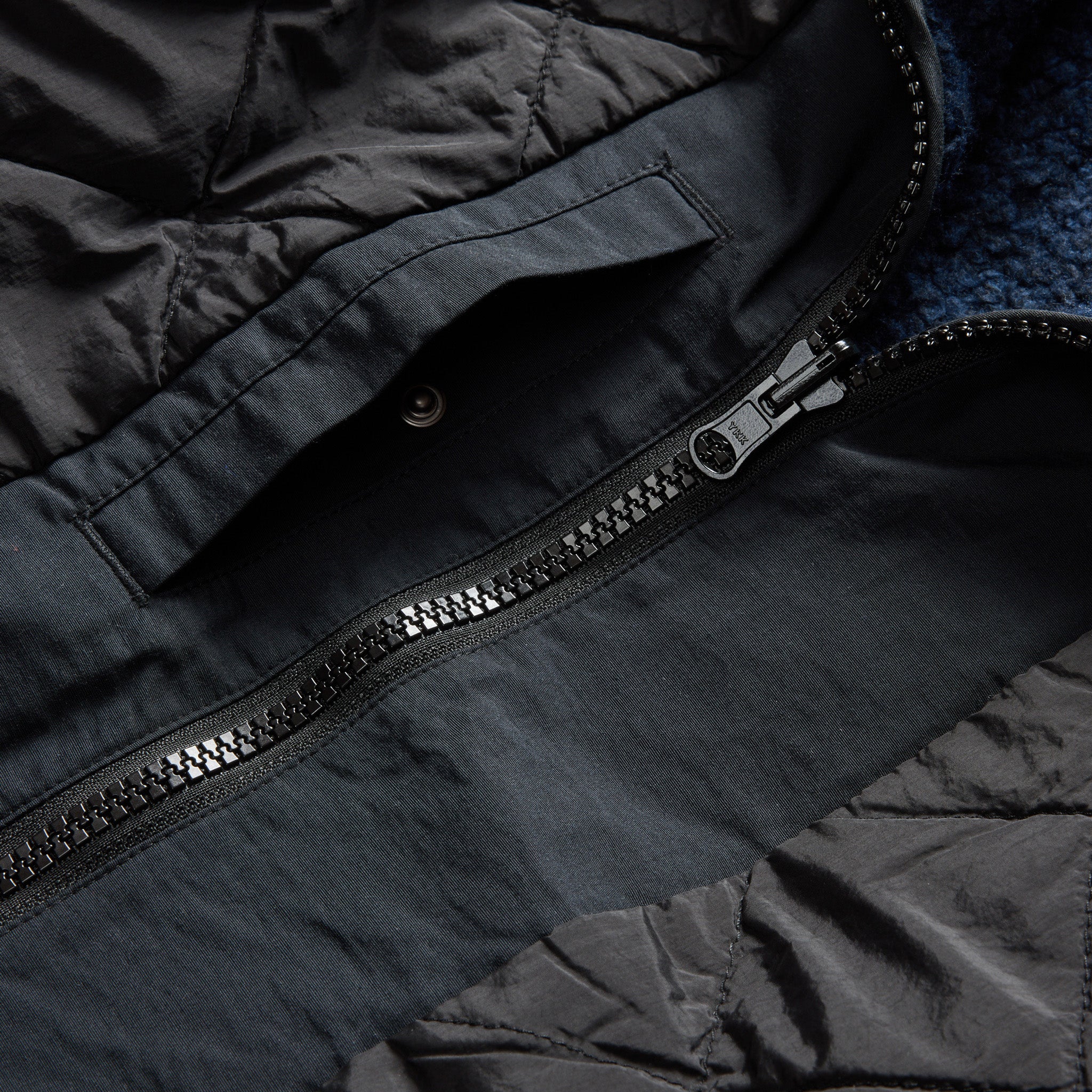 The Carson Jacket in Dark Navy Fleece