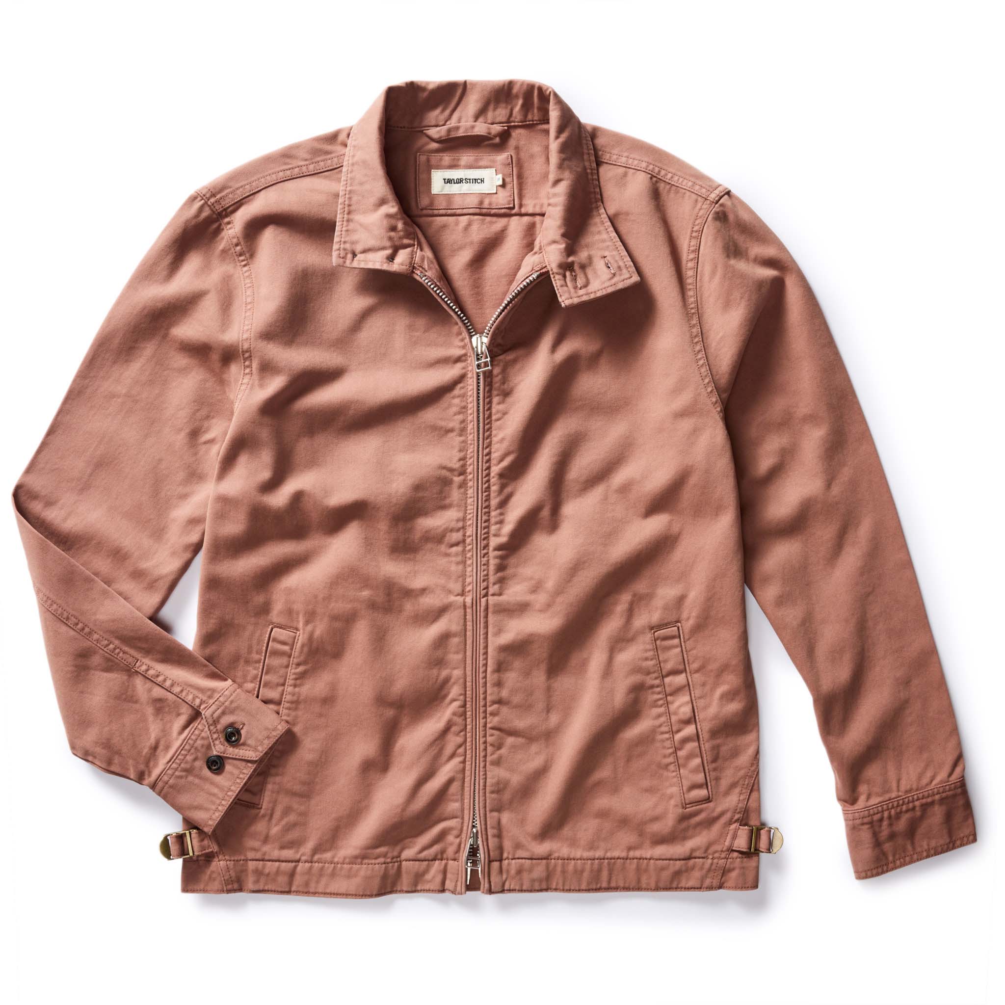 The Flint Jacket in Faded Brick Foundation Twill