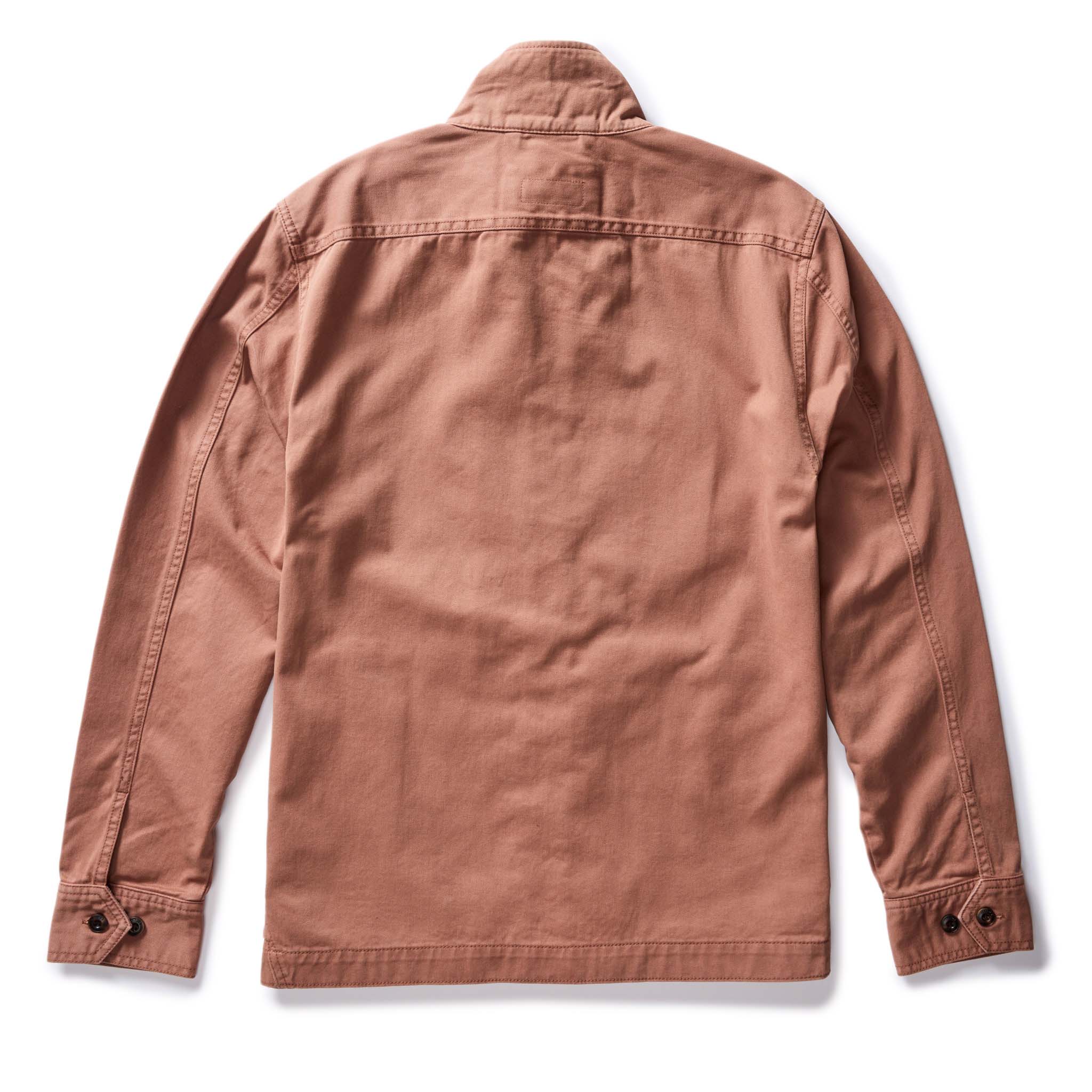 The Flint Jacket in Faded Brick Foundation Twill