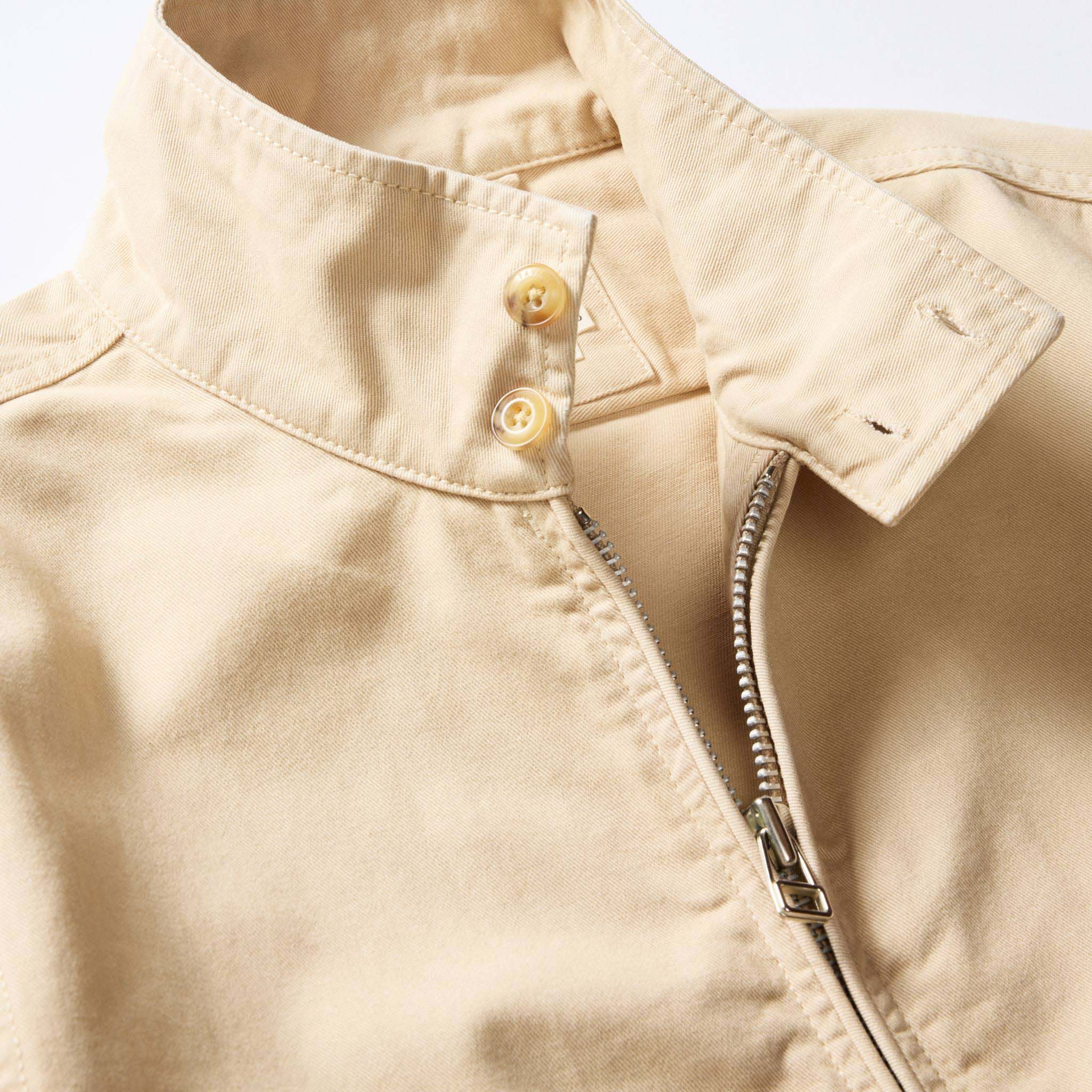 The Flint Jacket in Light Khaki Foundation Twill