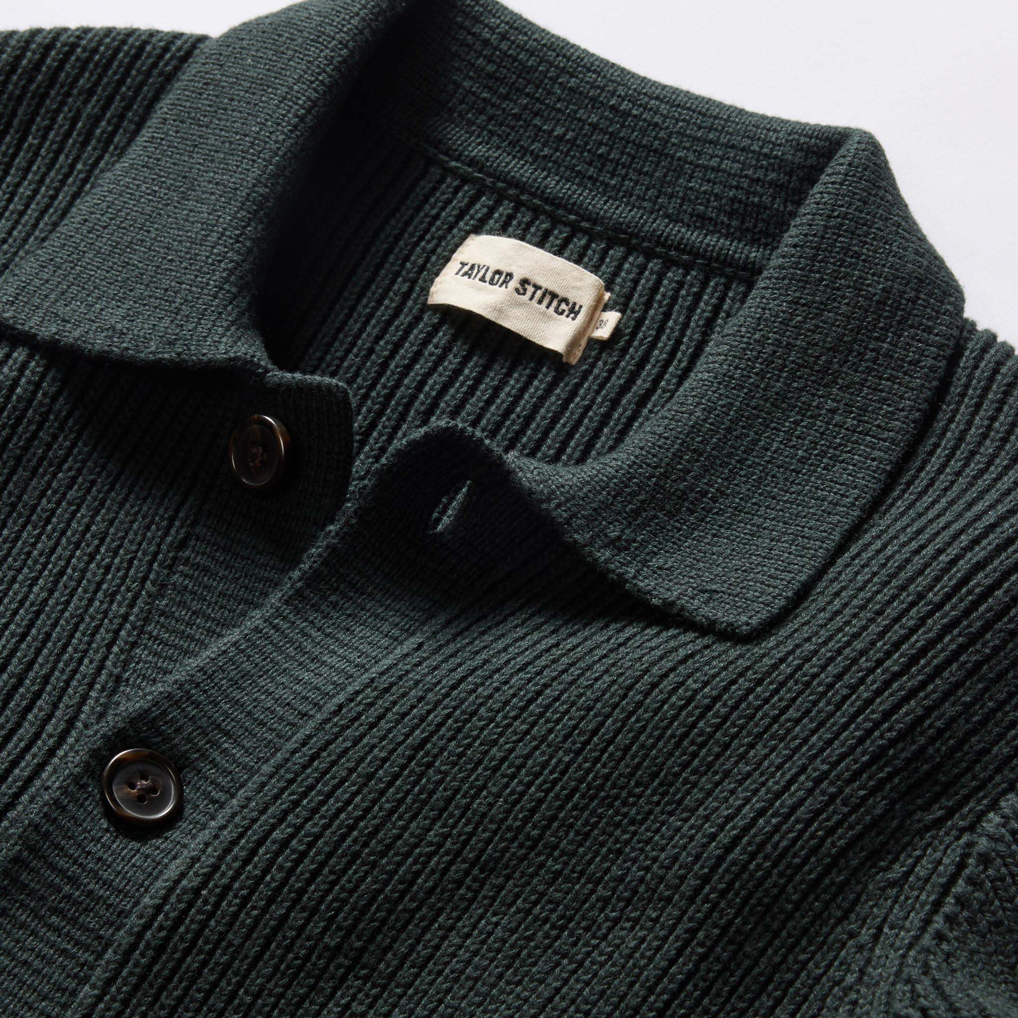 The Harbor Sweater Jacket in Black Pine Heather