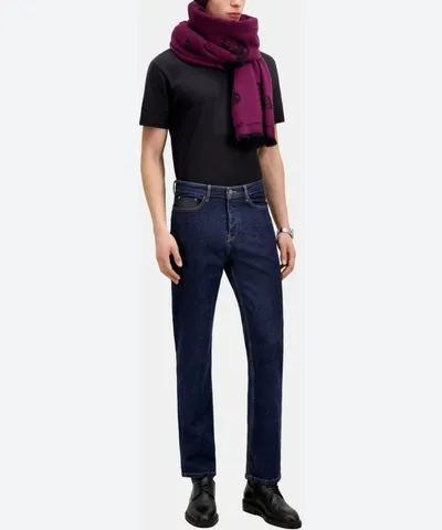 The Kooples Slim Jeans With Leather Pocket