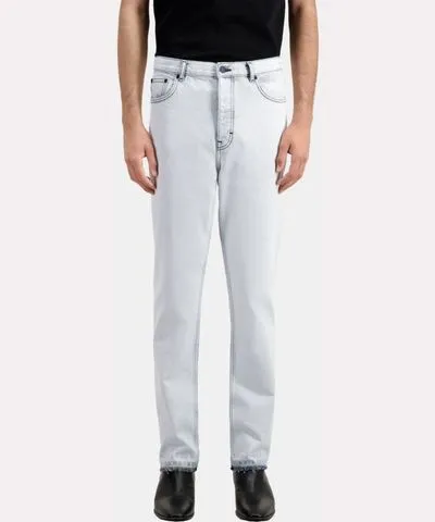 The Kooples Straight Bleached Jeans