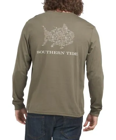 Tj Maxx Long Sleeve Livin Lodge Sj Fill T-Shirt For Men