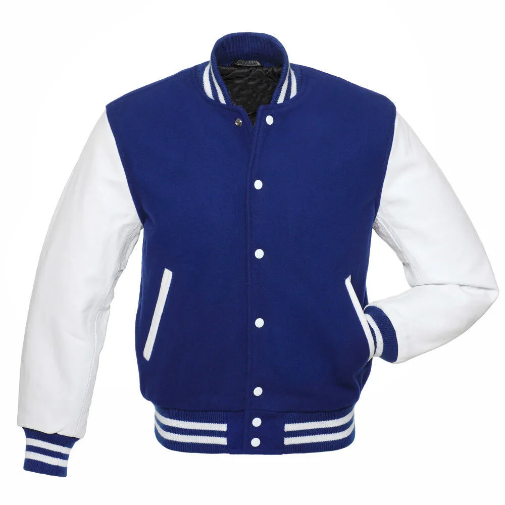 Varsity Wool and Leather Jacket