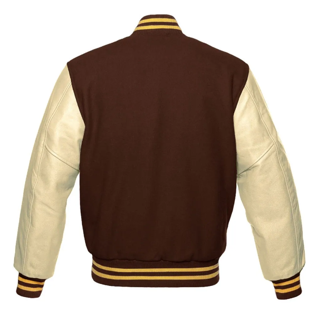 Varsity Wool and Leather Jacket