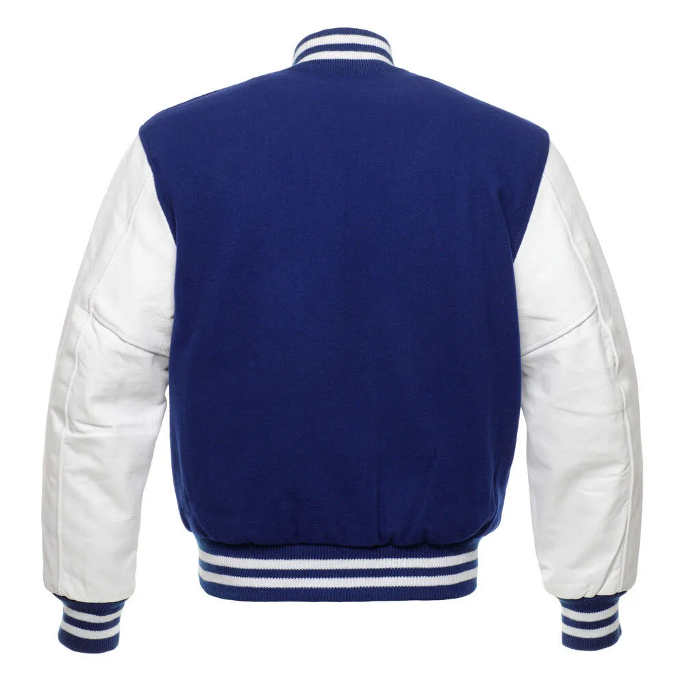 Varsity Wool and Leather Jacket