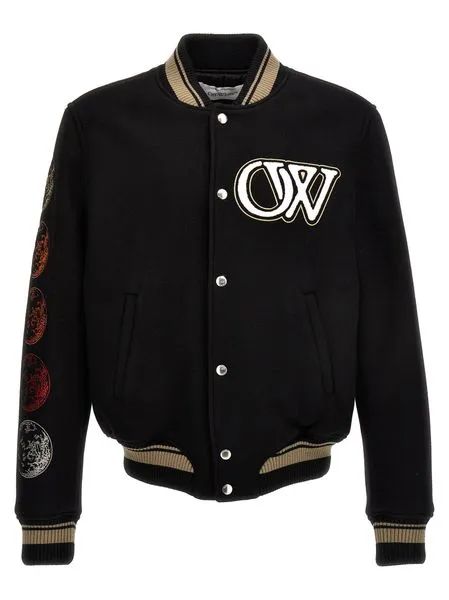 VARSITY WOOL BOMBER JACKET