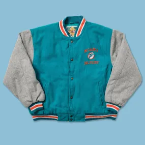 Vintage Miami Dolphins Wool Varsity Jacket XLarge