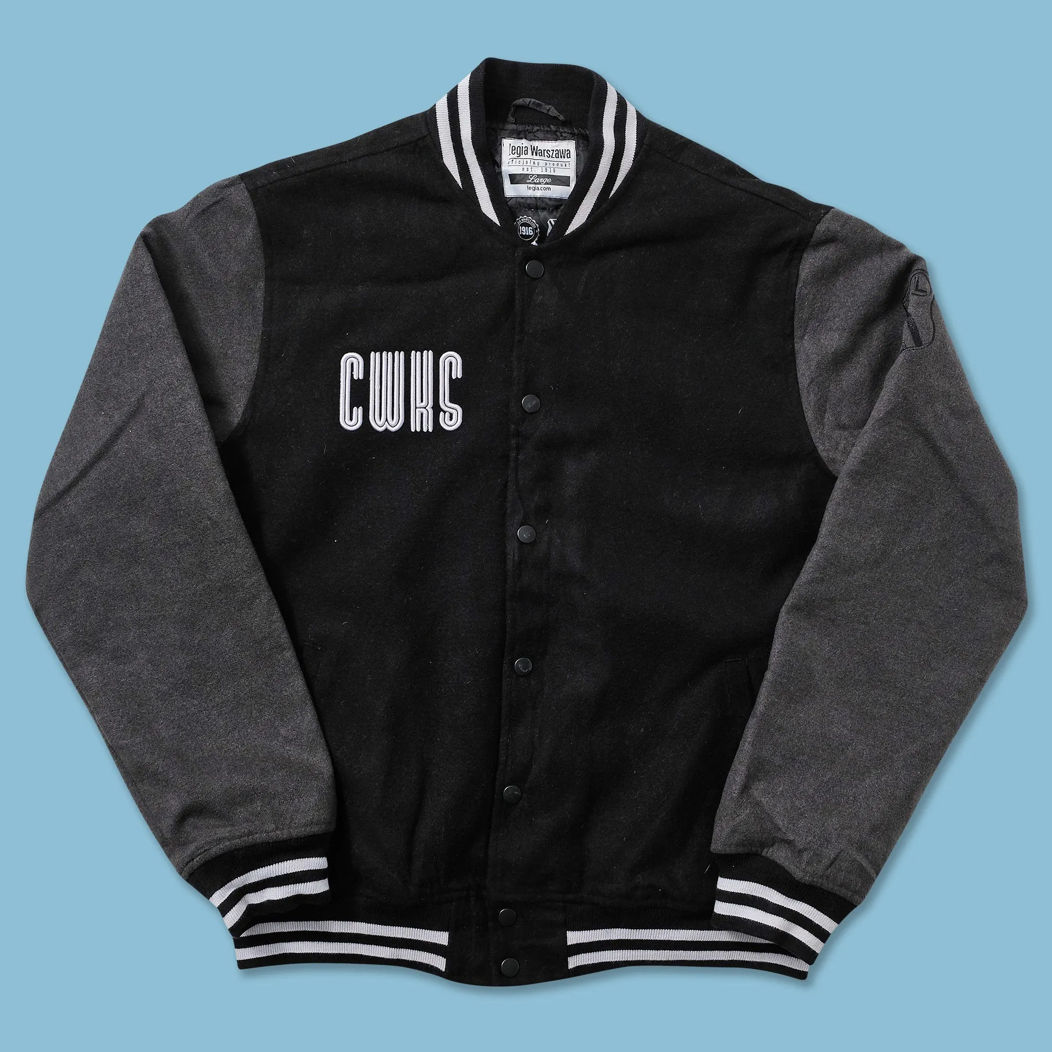 Wool Varsity Jacket Large