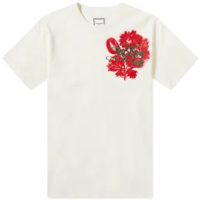 Wooyoungmi Flower Embroidery T-ShirtIvory