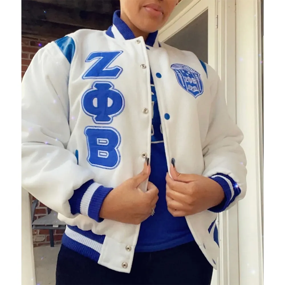 Zeta Varsity Wool Jacket