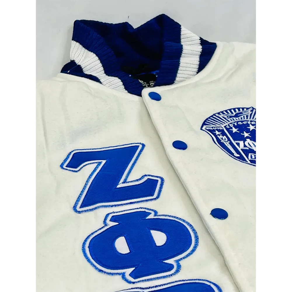 Zeta Varsity Wool Jacket